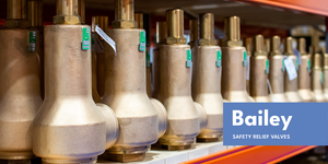 Bailey 707 and 716 Safety Relief Valves available for same day despatch at Bailey Valves Online